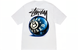 Stussy: Белая футболка 