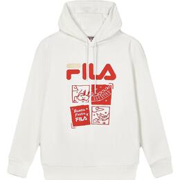 Fila: Белая толстовка 