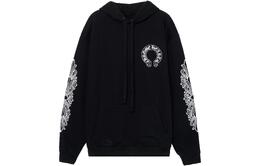 Chrome Hearts: Чёрная толстовка 