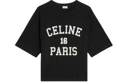 CELINE: Чёрная футболка 