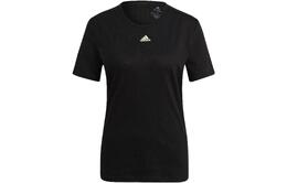 Adidas: Чёрная футболка 