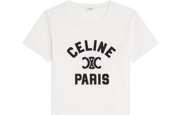 CELINE: Белая футболка 