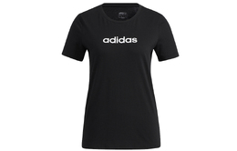 Adidas: Чёрная футболка 