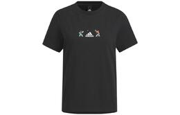 Adidas: Чёрная футболка  X