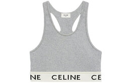 CELINE: Серый топ 