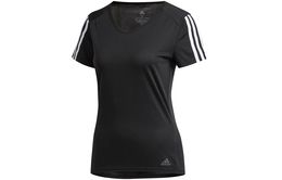 Adidas: Чёрная футболка 