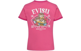 Evisu: Розовая футболка 