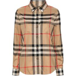 Burberry: Винтажная рубашка  Vintage Check