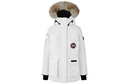 Canada Goose: Белый пуховик 