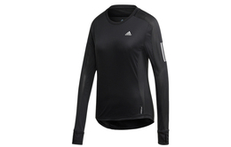 Adidas: Чёрная футболка 