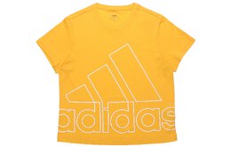 Adidas: Жёлтая футболка 