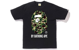 A BATHING APE: Чёрная футболка 