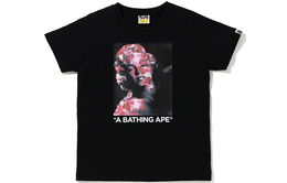 A BATHING APE: Чёрная футболка 