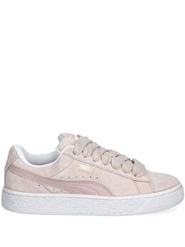 PUMA: Светлые кроссовки  Suede