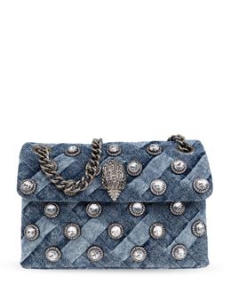 Kurt Geiger London: Голубая сумка 