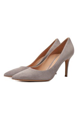 Gianvito Rossi: Серые туфли  Gianvito 85