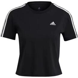 Adidas: Чёрная футболка 