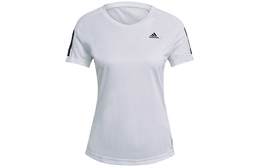 Adidas: Белая футболка 