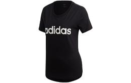 Adidas: Чёрная футболка 