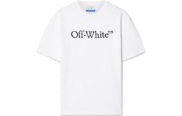 Off-White: Белая футболка 