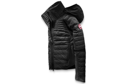 Canada Goose: Чёрный пуховик 