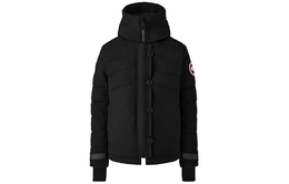 Canada Goose: Чёрный пуховик 