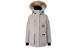 Canada Goose: Серый пуховик 