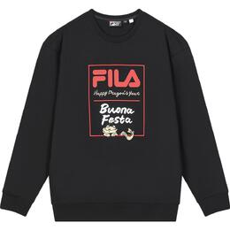 Fila: Чёрная толстовка 