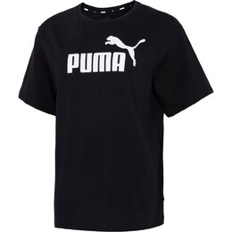 PUMA: Чёрная футболка 