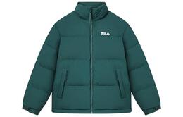 Fila: Зелёный пуховик 