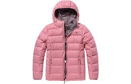 The North Face: Розовый пуховик 