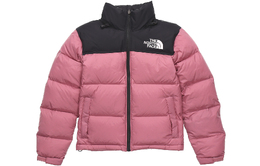 The North Face: Розовый пуховик 