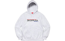 Supreme: Серая толстовка 