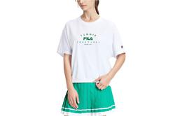 Fila: Белая футболка 