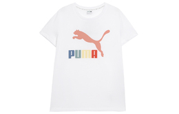 PUMA: Белая футболка 