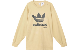 Adidas Originals: Жёлтая футболка 