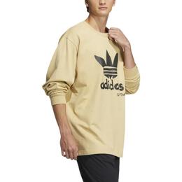 Adidas Originals: Жёлтая футболка 