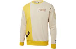 PUMA: Бежевая толстовка 