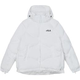 Fila: Белый пуховик 