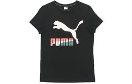 PUMA: Чёрная футболка 