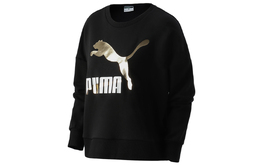 PUMA: Чёрная толстовка 