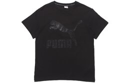 PUMA: Чёрная футболка 