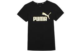 PUMA: Чёрная футболка 