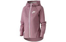 Nike: Фиолетовая куртка 