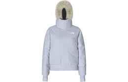 The North Face: Голубая куртка 