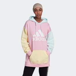 Adidas: Многоцветная толстовка  Essentials