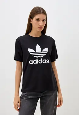 adidas Originals: Чёрная футболка 