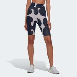 Adidas: Чёрные шорты  Marimekko