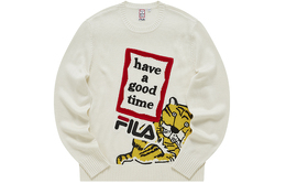 Fila: Белый свитер 