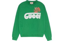 Gucci: Зелёный свитшот 